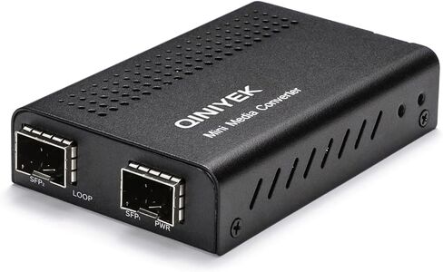 10G Multi-Gigabit SFP Media Converter, 2 Port 10G Ethernet Media Converter,1x 100M/1G/2.5G/5G/10GBase-T RJ45 to 1x 10GBase-X SFP+ Slot NDAA & TAA Compliant, Power Adapter and Manual Included in Kuwait