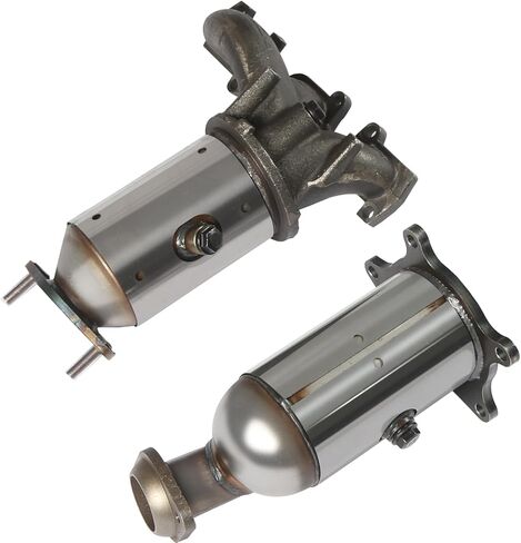 المحول الحفاز الفولاذ المقاوم للصدأ مناسبة مباشرة للفولاذ 2005-2016 فورد E350 E450 Super Duty V8 5.8 L. in Kuwait