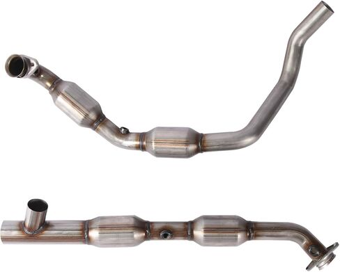المحول الحفاز الفولاذ المقاوم للصدأ مناسبة مباشرة للفولاذ 2005-2016 فورد E350 E450 Super Duty V8 5.8 L. in Saudi Arabia