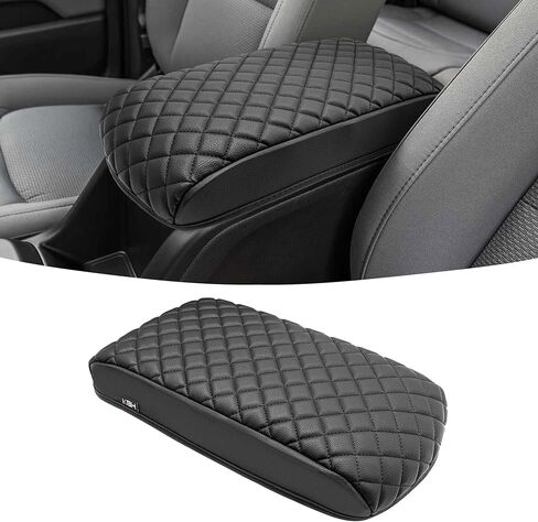 KBH Center Censole Renrest Cover for Chevy Colorado & GMC Canyon 2015 2015 2017 2018 2019 2020 2021 2022 ، Vinyl Leath in Saudi Arabia