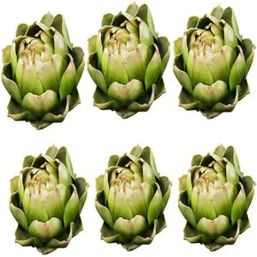 WESAPPINC 3Pcs Large Green Faux Artichokes Decor Artificial Vegetable and Fake Fruit Realistic Artichoke Bowl Filler for Home Kitchen Centerpiece Table Party Decorations (3Pack Green) in Saudi Arabia