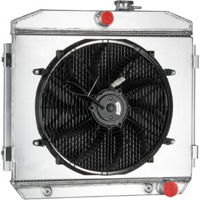 Aluminum Radiator compatible with 1955-1957 1956 Chevy Bel Air Nomad 210 150 Radiators in Kuwait