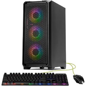 Yeyian Tanto AI Gaming Desktop - AMD Ryzen 7 9700X 5.5 GHz | RTX 5070 12GB GDDR7 | 32GB DDR5 RGB 6000MHz | 2TB Gen4 NVME SSD | B650 Wi-Fi | 750W 80+ الذهب | اربح 11 منزلًا للبرج المُصنَّف مسبقًا in Kuwait
