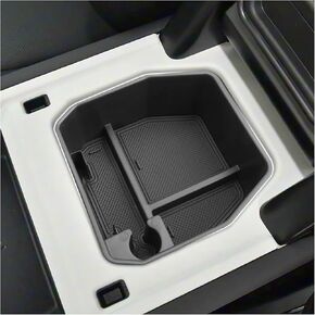 SXCY for 2025 BMW X3 Center Console Organizer 2025 X3 Center Console Tray for 2025 BMW X3 Accessories 2025 X3 Console Organizer ABS Console Storage in Kuwait