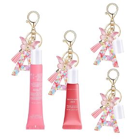 Butfly Bag سحر سلسلة مفاتيح أولية سلسلة مفاتيح لطيفة للنساء مفاتيح السيارة محفظة حقيبة يد حقيبة الظهر سحر ملحقات عصرية جميلة-O in Kuwait