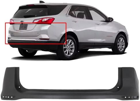 FITPARTS متوافقة مع CHEVROLET EXHINOX 2018-2024 غطاء المصد العلوي الخلفي. جديد مهيأ ، ث/س البقع GM1114119 84256327 in Saudi Arabia