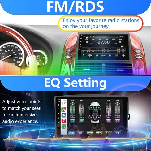 Android 14 Car Radio for Toyota Sienna 2011 2012 2013 ، 9 بوصة من شاشة IPS Stereo مع Carplay Android Auto WiFi Bluetooth GPS Navigation Touch Head Unit 【4+64GB】 in Kuwait