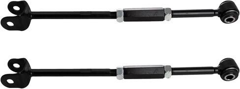 TRQ Rear Lower Control Arm Set Compatible with 2002-2003 Lexus ES300 2004-2006 ES330 2005-2012 Toyota Avalon 2002-2011 Camry 2001-2003 Highlander 2004-2008 Solara in Saudi Arabia