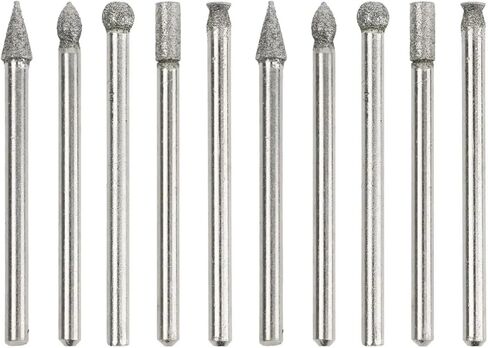Hardell 69pcs إكسسوارات الأدوات الدوارة ، مجموعة ملحقات أدوات دوارة الطاقة مع 1.0/1.6/2.3 ملم سترات قطرها ، أجزاء دوارة عالمية للأعمال الخشبية ، الحفر ، النقش ، التلميع ، النحت in Kuwait