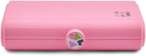 Caboodles Take It Tote, Crayola Limited Edition Retired Colors, Magic Mint, Makeup Travel Case with Large Built-In Mirror, AutoOpen Tray, Snap-Tight Lid, Ideal for Quick Touch Ups On The Go in Kuwait
