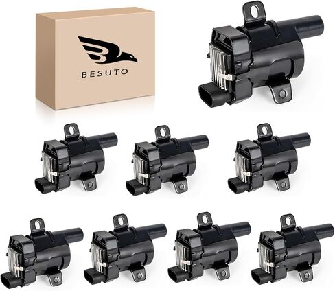 مجموعة من 4 اشتعال Coil Pack 2007 2008 2009 2008 2010 2011 2012 متوافق مع Nissan Altima Versa Sentra Cube Rogue Frontier 2013 2014 2015 Infiniti M56 FX50 QX60 QX70 2.5L 2.0L 1.8L استبدال# UF549 in Saudi Arabia