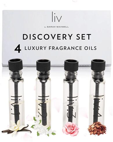 Sarah Maxwell Beauty LIV:2 Luxury Perfumed Oil for Women - 10ml Roll On Fragrance Oil with Metal Rollerball Applicator. Fresh, Fruity & Radiant Scent. Vegan, Paraben Free & Cruelty Free. Pack of 1 in Saudi Arabia