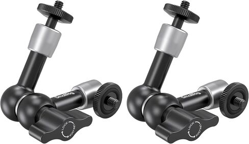 الذراع السحري SmallRig 7 '' مع 1/4 "-20 مسامير ودبابيس محملة بنابض ، سعة تحميل 1.5 كجم ، رأس الكرة المزدوج 360 درجة ، تصميم غير انزلاق للكاميرات/الأضواء/الشاشات/MICs-5308 in Kuwait