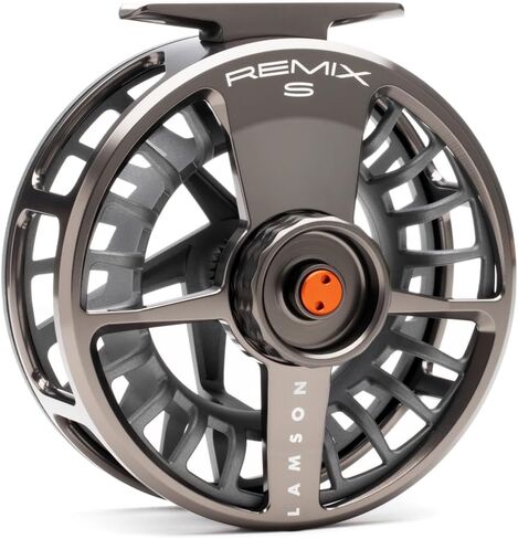 LAMSON | Remix & Remix S-Series Fly Fishing Reels | All-Water | Large Arbor, CNC Machined Frame + Pressure Cast Spool, Durable in Kuwait