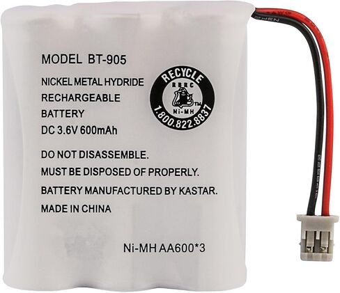 Kastar 6-Pack Battery Replacement for Uniden BT-905 BT905 BP-905 BP905 BT-1006 BT-800 BT800 BP-800 BP800, EXI5560 EXI5660 AE-255 B1000 B300 B300A B900 BATT-3AAB BBTY-0300001 BBTY0300001 BBTY-0444001 in Saudi Arabia