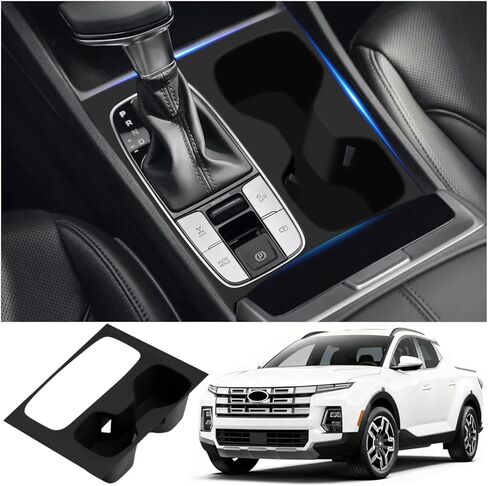 منظم وحدة التحكم في مركز Autorder Center لـ Hyundai Kona 2018-2021 2022 2023 ملحقات Armrest Storage Box Tracher Secondary مع 3 حصيرة ألوان (وليس لـ Kona EV) in Kuwait