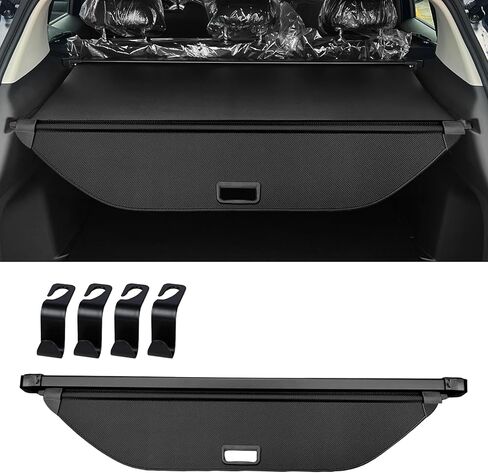 AUXKO Retractable Cargo Cover for Hyundai Tucson 2025-2022, Trunk Cover Luggage Security Shade Cover for 2025 2024 2023 Hyundai Tucson Shielding Shade Anti-Peeping Luggage Privacy Screen, Carbon Fiber in Kuwait