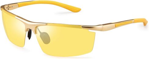 Night Driving Glasses, Anti Glare Polarized Safety Yellow Glasses for Men Women in Saudi Arabia