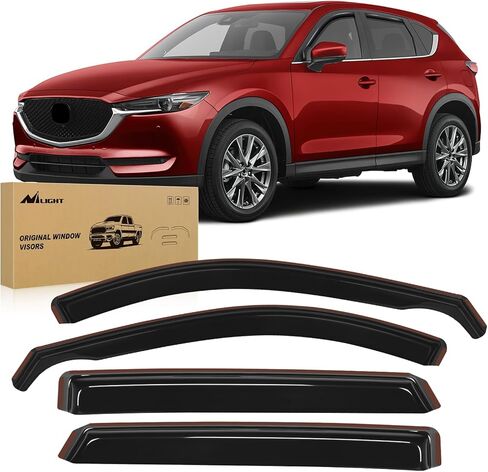 Nilight Window Rain Guards for Hyundai Tucson 2016 2017 2018 2019 2020 Window Deflectors, Vent Window Visors-4 Pieces in Saudi Arabia