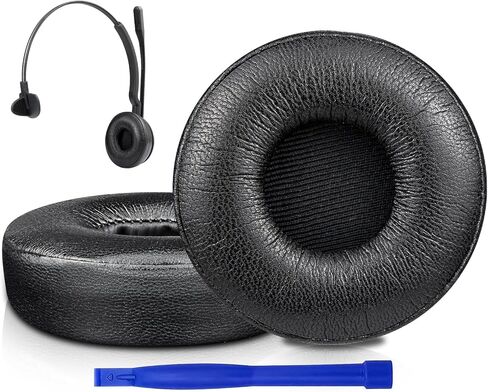 سماعات الأذن البديلة لـ Soulwit لـ Jabra Engage 55/65/75 (الإصدار الأحادي) (لا تتناسب مع إشراك 50 ، إشراك 55/65/75 إصدار ستيريو) ، وسائد منصات الأذن مع رغوة عالية الكثافة - Mono Black in Saudi Arabia