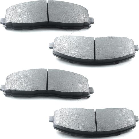 4 PCS Ceramic Brake Pads Front,For Jeep 2011-2016 Grand Cherokee,For Dodge 2011-2023 Durango,Replace for 1455 D1455 BC1455 QC1455 in Kuwait