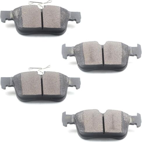 4 PCS Ceramic Brake Pads Front,For Jeep 2011-2016 Grand Cherokee,For Dodge 2011-2023 Durango,Replace for 1455 D1455 BC1455 QC1455 in Kuwait