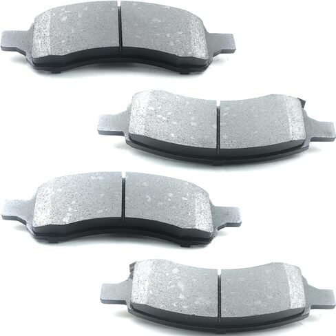 4 PCS Ceramic Brake Pads Front,For Jeep 2011-2016 Grand Cherokee,For Dodge 2011-2023 Durango,Replace for 1455 D1455 BC1455 QC1455 in Kuwait