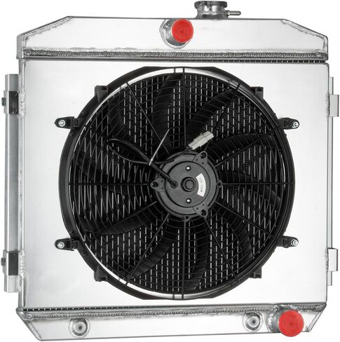 Aluminum Radiator compatible with 1955-1957 1956 Chevy Bel Air Nomad 210 150 Radiators in Kuwait