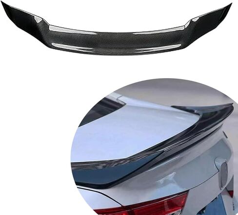 Duckbill Rear Spoiler Rear Trunk Spoiler Wing JDM Highkick Style Compatible with Honda Accord 2018-2021 (Glossy Black) in Kuwait