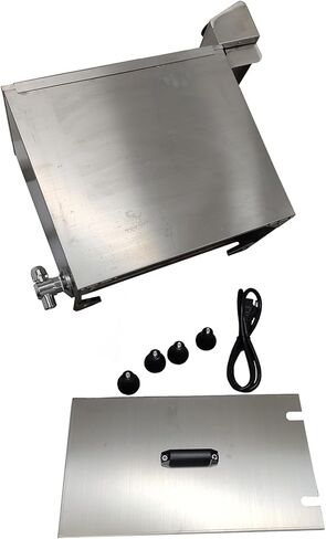 WYDDDARY Commercial Electric Hot Dog Frying Machine Automatic Cheese Sausage Hot Dog Sticks Fryer with 12 Hooks 140-392°F Adjustable Temperature 110V 1800W in Kuwait