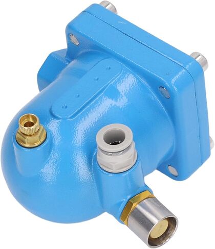 Automatic Drain Valve, Pneumatic Air Compressor Low Loss Drain Condensate Filter Drain Float, Aluminum Alloy Case Rustproof Water Drainer(Drainer) in Saudi Arabia