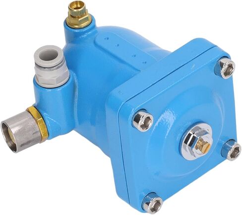 Automatic Drain Valve, Pneumatic Air Compressor Low Loss Drain Condensate Filter Drain Float, Aluminum Alloy Case Rustproof Water Drainer(Drainer) in Saudi Arabia