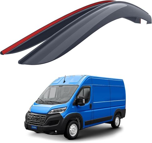 Goodyear Shatterproof Window Deflectors for Cadillac Escalade 2021-2025, Tape-on Rain Guards, Window Visors, Vent Deflector Visor,Car Accessories,4 pcs. - GY008720 in Saudi Arabia