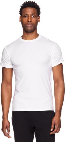 RBX Active Men's 2-Pack Short Sleeve Ultra Soft Crew Neck Undershirts in Saudi Arabia