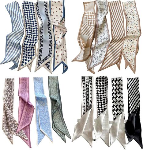 8pcs الأوشحة للأزياء للنساء ، أو الأوشحة بوهو متعددة الوظائف. in Kuwait