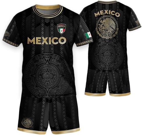 GritSon Mexico Soccer Jersey Kids, Mexico Jersey Kids, Mexican Soccer Jerseys for Kid, Mexican Jerseys for Kid in Saudi Arabia