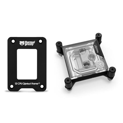 EKWB EK-Quantum Velocity 3 CPU Water Block and Thermal Grizzly 1851 Contact Frame Bundle, White in Saudi Arabia