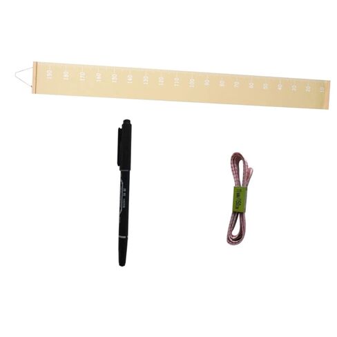 1 مجموعة مخطط نمو معلق حاكم قابلاً للإزالة ، مخطط الارتفاع القابل للإزالة لصبي الفتاة ، in Kuwait