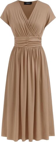Cider Womens V-neck Midi Dress in Kuwait