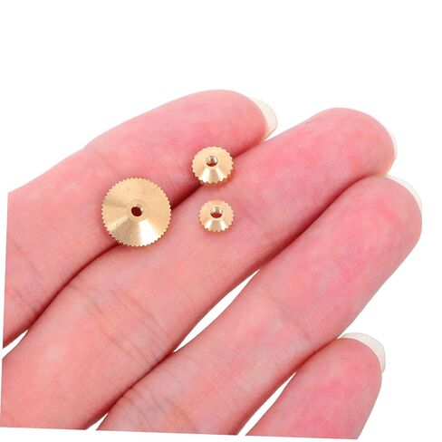 LIFKOME 12pcs Brass Clock Hand Nut Assortment for Clock Mechanism Kit Repair Parts in Saudi Arabia