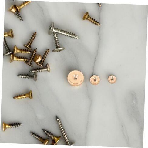 LIFKOME 12pcs Brass Clock Hand Nut Assortment for Clock Mechanism Kit Repair Parts in Saudi Arabia