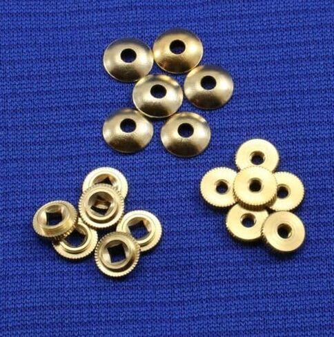 Generic Replacement for Cuckoo Clock Hand Nut and Washers 6 Sets 18 Pieces FITS Regula Made in Germany in Saudi Arabia