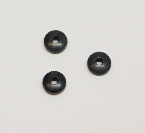 Generic Replacement for Clock Hand Nut Black 3 Pieces New Mechanical Mantel Wall Movement 1/4"" in Saudi Arabia