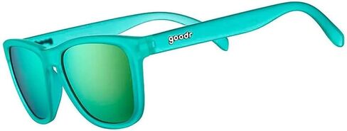 Goodr the Mod One Out Cateye White Cateye Sungasses ، متوسطة الحجم (pop g) in Kuwait