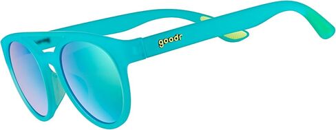 Goodr the Mod One Out Cateye White Cateye Sungasses ، متوسطة الحجم (pop g) in Kuwait