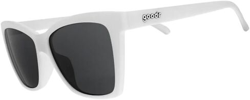 Goodr the Mod One Out Cateye White Cateye Sungasses ، متوسطة الحجم (pop g) in Kuwait