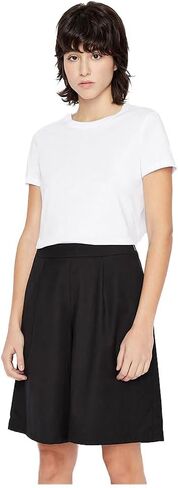 Armani Exchange Women's Pima Cotton Basic Fit Fit Tee in Saudi Arabia