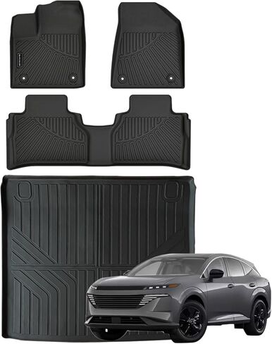 Floor Mats & Cargo Liner Compatible with 2013-2016 Mazda CX-5,All Weather Protection,Waterproof,Anti-Slip TPE Floor Mats & Trunk Mat for Mazda CX5 2013 2014 2015 2016 Accessories in Kuwait
