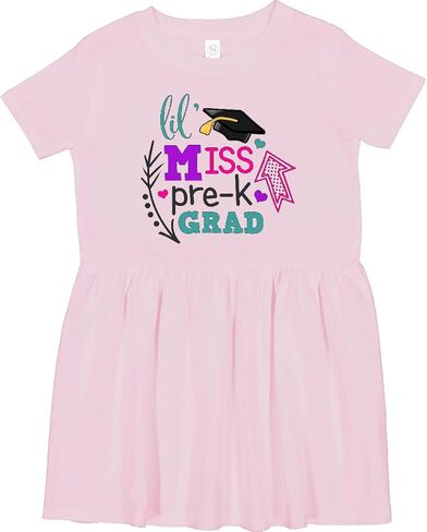 inktastic lil miss pre-k grad with Arrows Toddler Dress in Kuwait