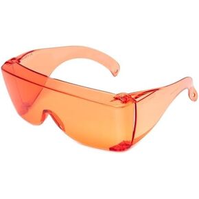 6000 FL-41 Pink Fitover Safety Glasses – Over Prescription Eyewear for Light Sensitivity, Migraine Relief, Blue Light Blocking, Indoor and Outdoor Eye Protection for Women & Men in Kuwait